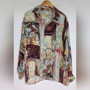 Maurice Emde' Paris Vintage 1970s Button Down Shirt | Made in France 🇫🇷